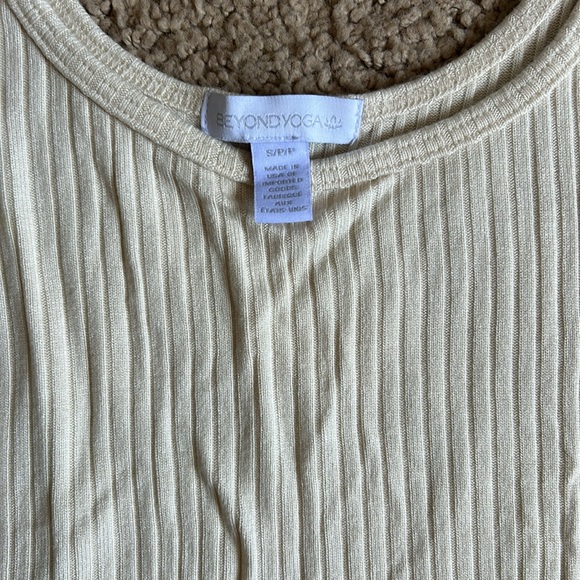 Beyond Yoga Ribbed Cream Set - Picture 2 of 8